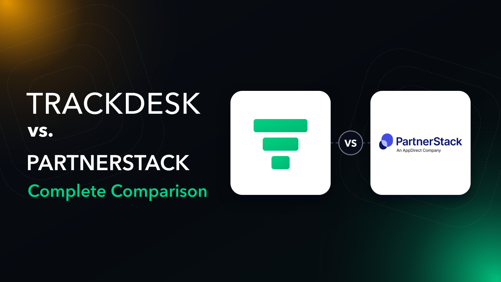 Trackdesk vs PartnerStack: comparison of affiliate program software